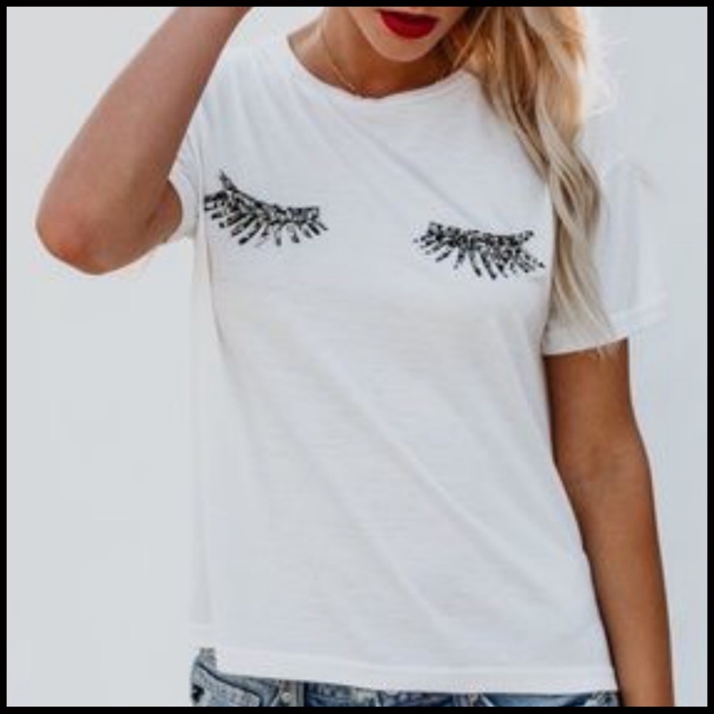 Batting Practice Beaded Top